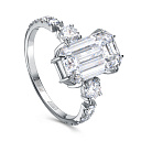 Кольцо из белого золота