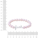 Браслет декоративный из серебра с жемчугом