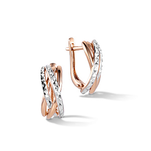 Серьги с английским замком R6610021000