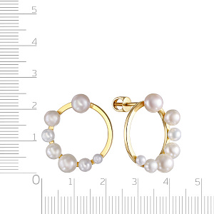 Серьги Пусеты