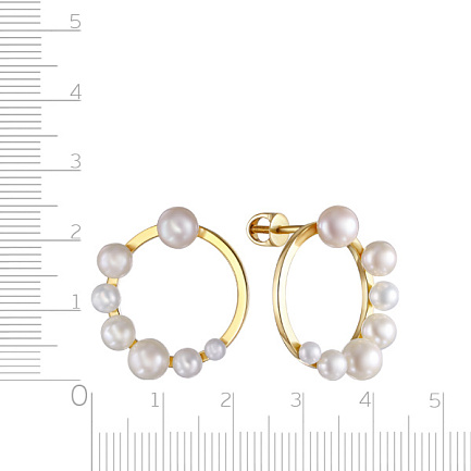 Серьги Пусеты