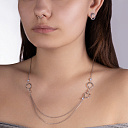 Колье из серебра