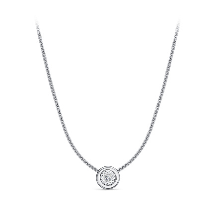 Колье из серебра