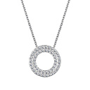 Колье из белого золота