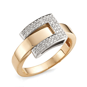 Кольцо из красного золота