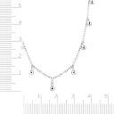 Колье из серебра