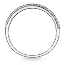 Кольцо из серебра с фианитом