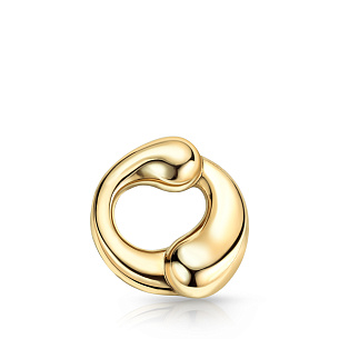 Подвеска из серебра с позолотой