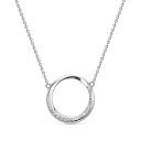 Колье из белого золота с бриллиантами