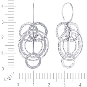 Серьги из серебра