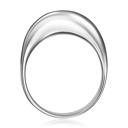 Кольцо из белого золота с бриллиантами