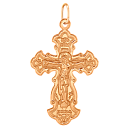 Крест из красного золота