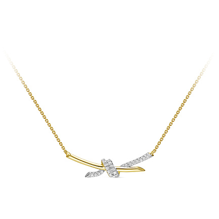 Колье из золота с бриллиантами