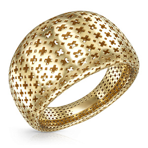 Кольцо из желтого золота