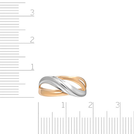 Кольцо из красного золота