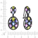 Серьги из золота с сапфирами