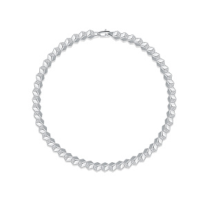 Браслет из белого золота с бриллиантами