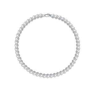 Браслет из белого золота с бриллиантом