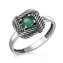 Кольцо из серебра с ониксом