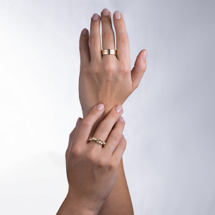 Кольцо из желтого золота