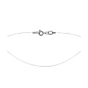 Колье из белого золота