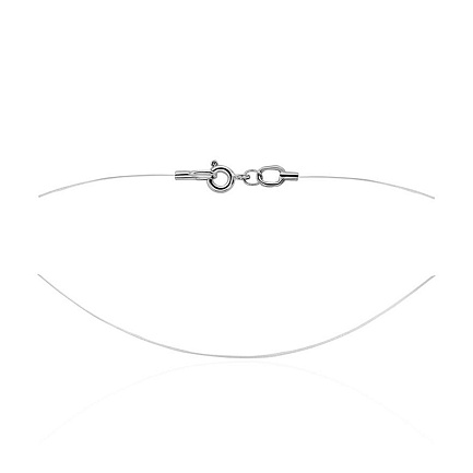 Колье из белого золота