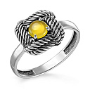 Кольцо из серебра с ониксом