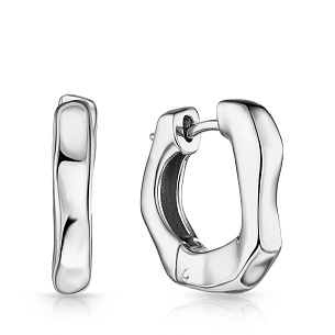 Серьги Конго из серебра