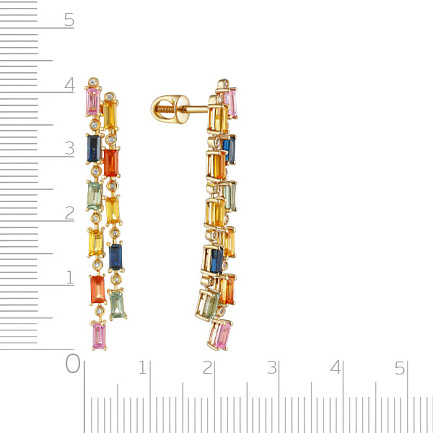 Серьги Пусеты