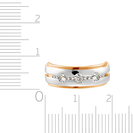 Кольцо обручальное из золота