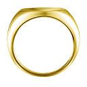 Кольцо из серебра с позолотой