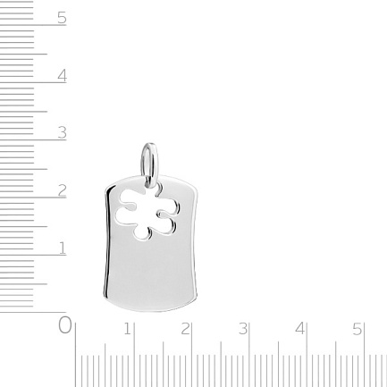 Подвеска из серебра