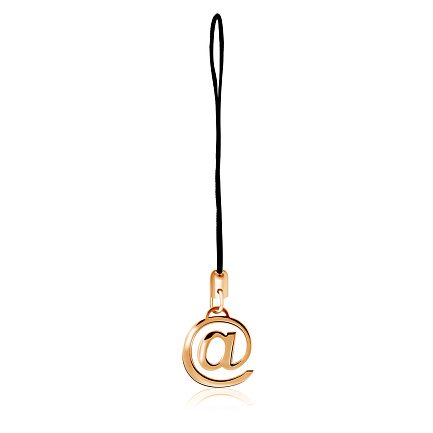 Подвеска из красного золота