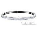 Браслет декоративный из серебра