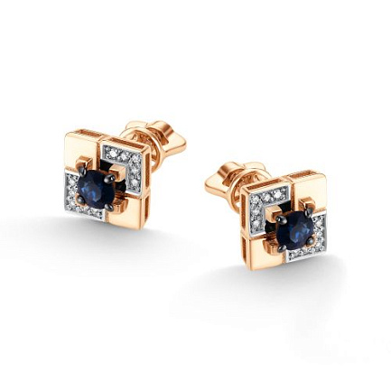 Серьги Пусеты