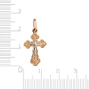 Крест из красного золота