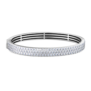 Браслет декоративный из серебра