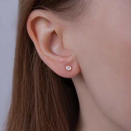 Серьги Пусеты