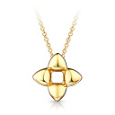 Колье из серебра с позолотой