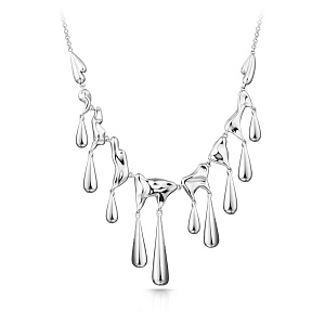 Колье из серебра