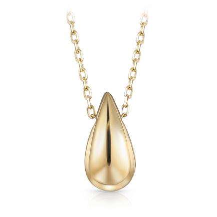 Колье из желтого золота