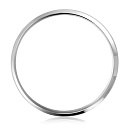 Кольцо обручальное из белого золота с бриллиантами