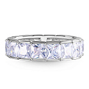 Кольцо из серебра с фианитом