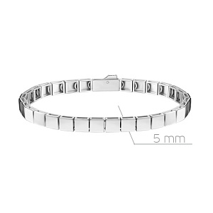 Браслет декоративный из серебра