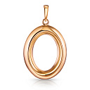 Подвеска из красного золота