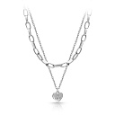 Колье из серебра