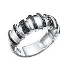 Кольцо из белого золота с бриллиантами