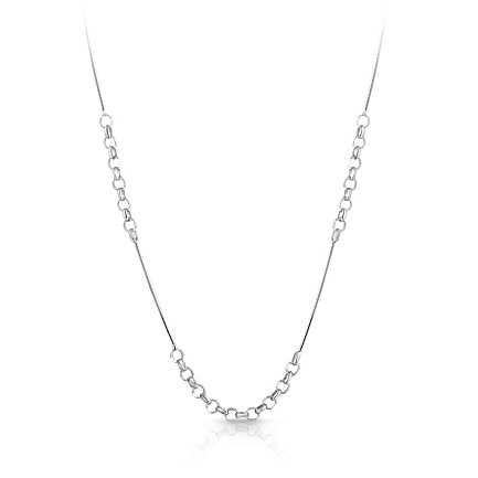 Колье из серебра