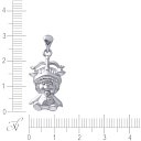 Подвеска из серебра