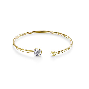 Браслет из золота с бриллиантом